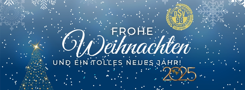 Frohe Weihnachten & einen guten Rutsch ins neue Jahr 2025!