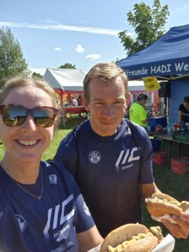 Supporter kümmern sich um die eigene Verpflegung 