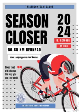 Einladung Abschlussrunde TriTeamDSV98