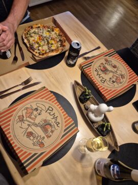 Letzte Akt des Tages! Pizzaaaaaaaaaaaaaaaaaaaaaaa :=)