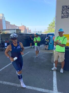 Markus beim Wechsel...