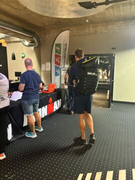 Startunterlagen abholen, Markus & Florian