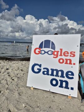 Samstags beim Testschwimmen.....