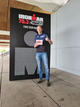 Startnummer abgeholt - Marc von Ohle vom DSV98