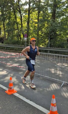 Markus beim 10km Lauf